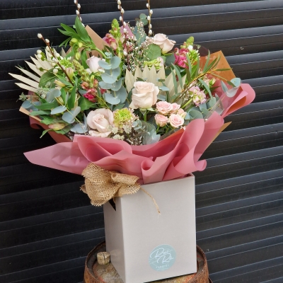 Rosewood Whisper (Aqua Hand Tied)