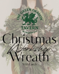 The Green Dragon 28th November 1pm Lunch with class at 3pm
