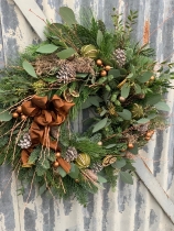 Copper & Pine Wreath