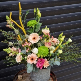 Coral Blush Arrangement